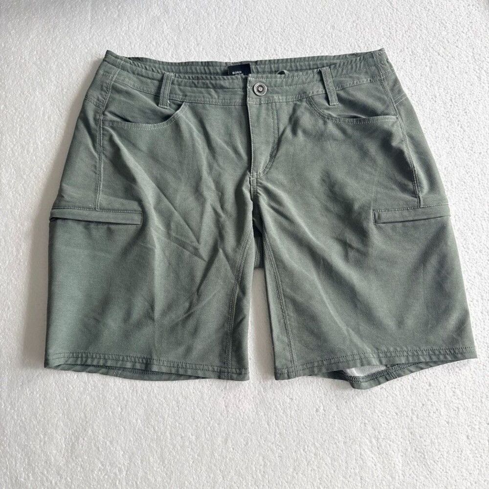 Kuhl Anfib Shorts Womens Size 6 Gray Stretch Quick Dry Upf50+ Hike Gorpcore FLAW